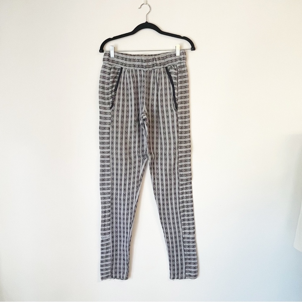 ACE & JIG Blue Cotton Striped Pants Size XS